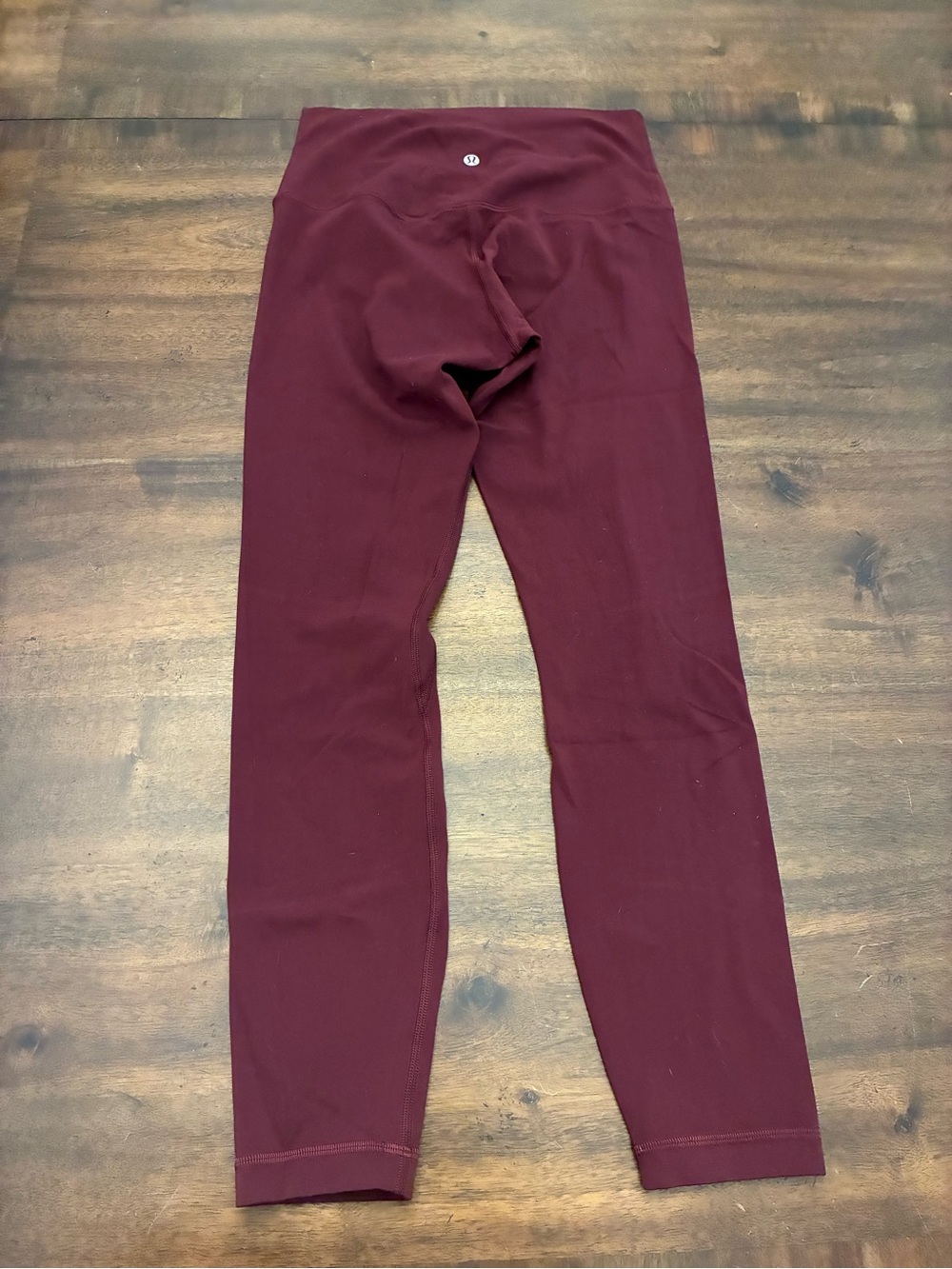 Lululemon Align Leggings Size 6 High-Rise Pant 25" Cassis Maroon Burgundy - Picture 2 of 4